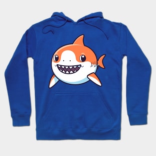 Baby orange shark, cartoon Hoodie